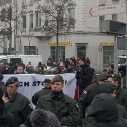 Blockade in Hörde an Silvester 2014
